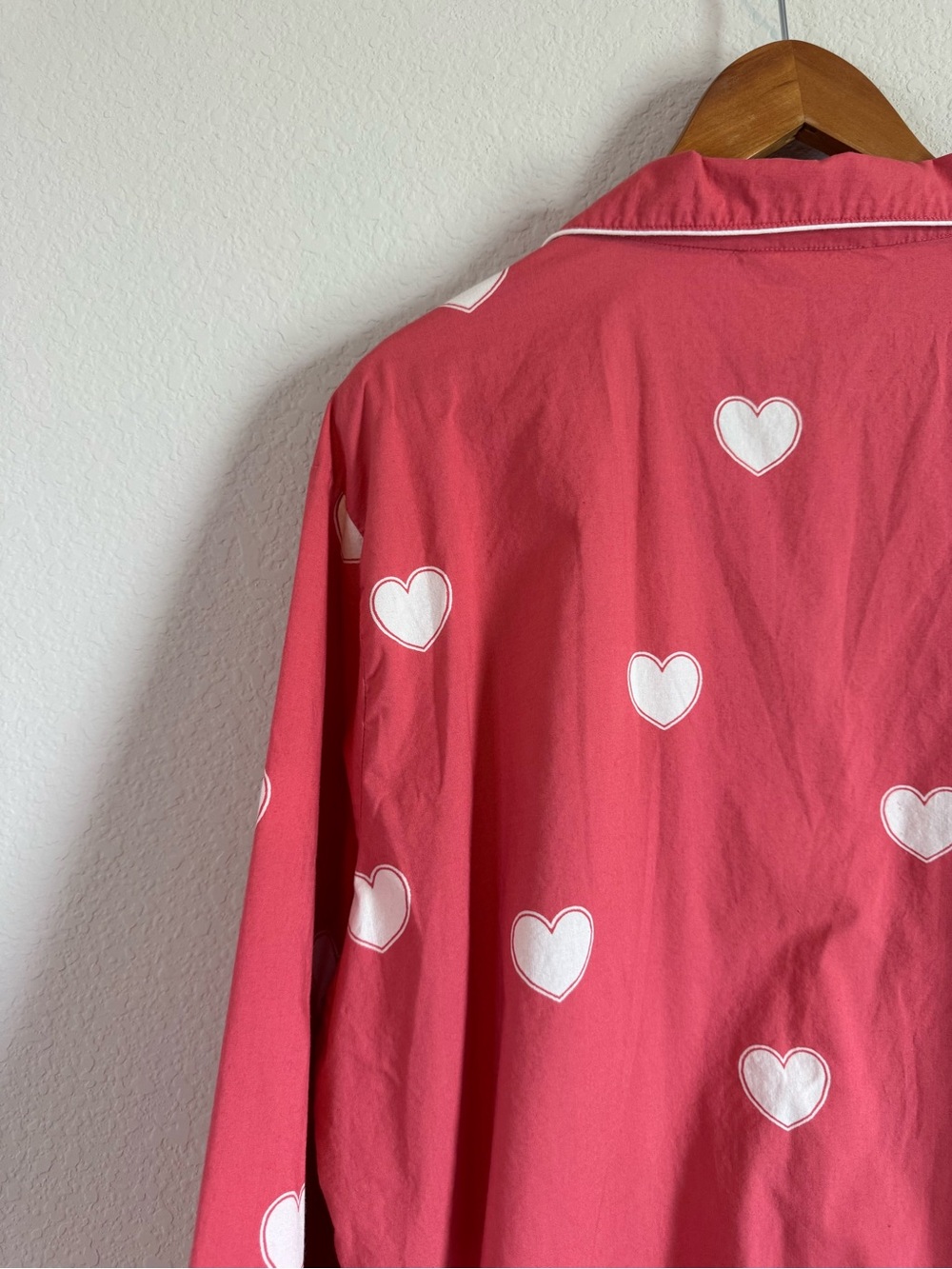 Printfresh Queen of Hearts Print Long Sleeve Top & Shorts Pajama Set Size XL - Picture 10 of 16